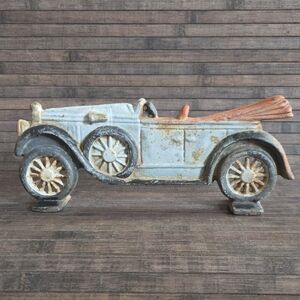 Vintage Cast Iron Car Doorstop,